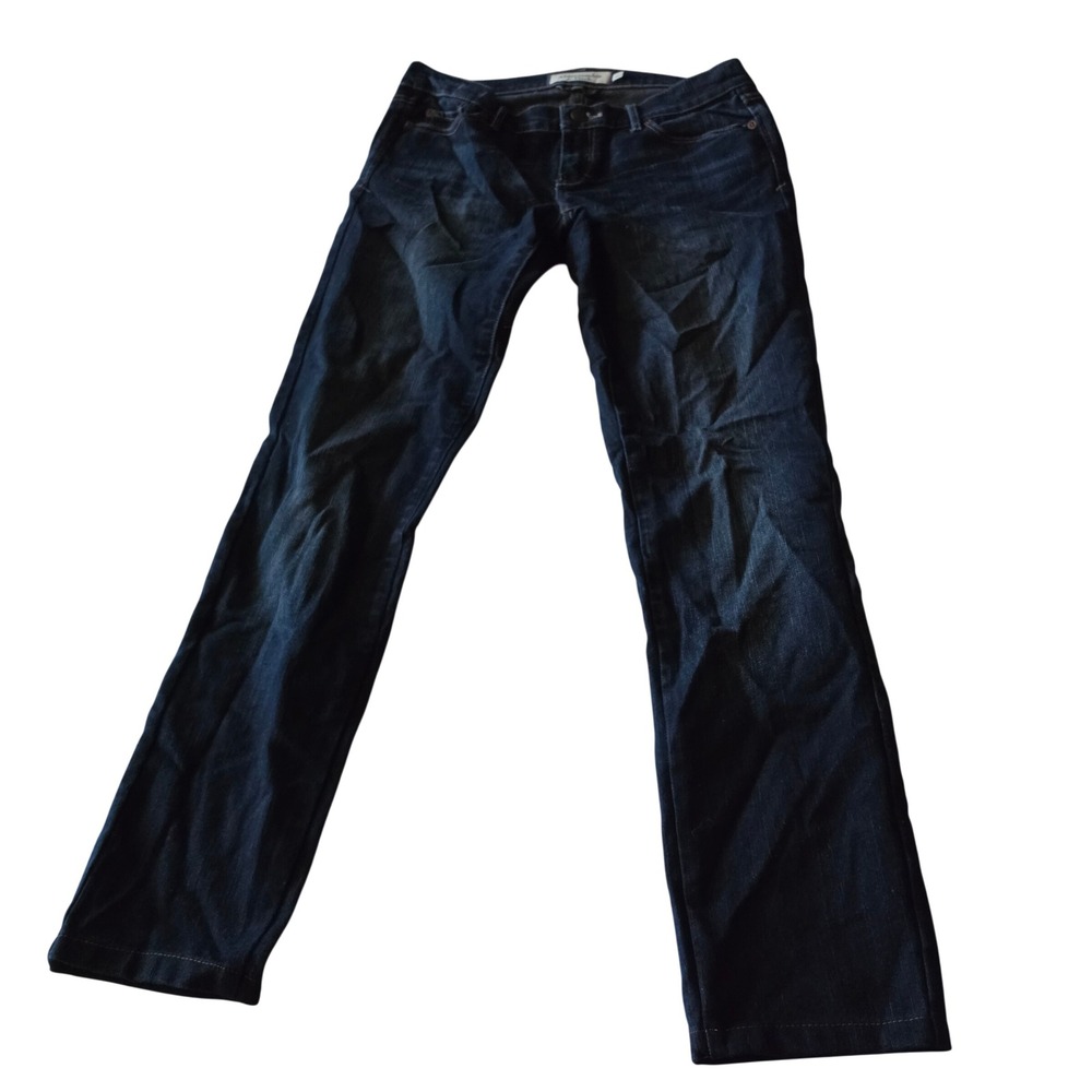 Abercrombie & Fitch Emma Dark Wash Slim Stretch Jeans 4L Long Inseam 13987
